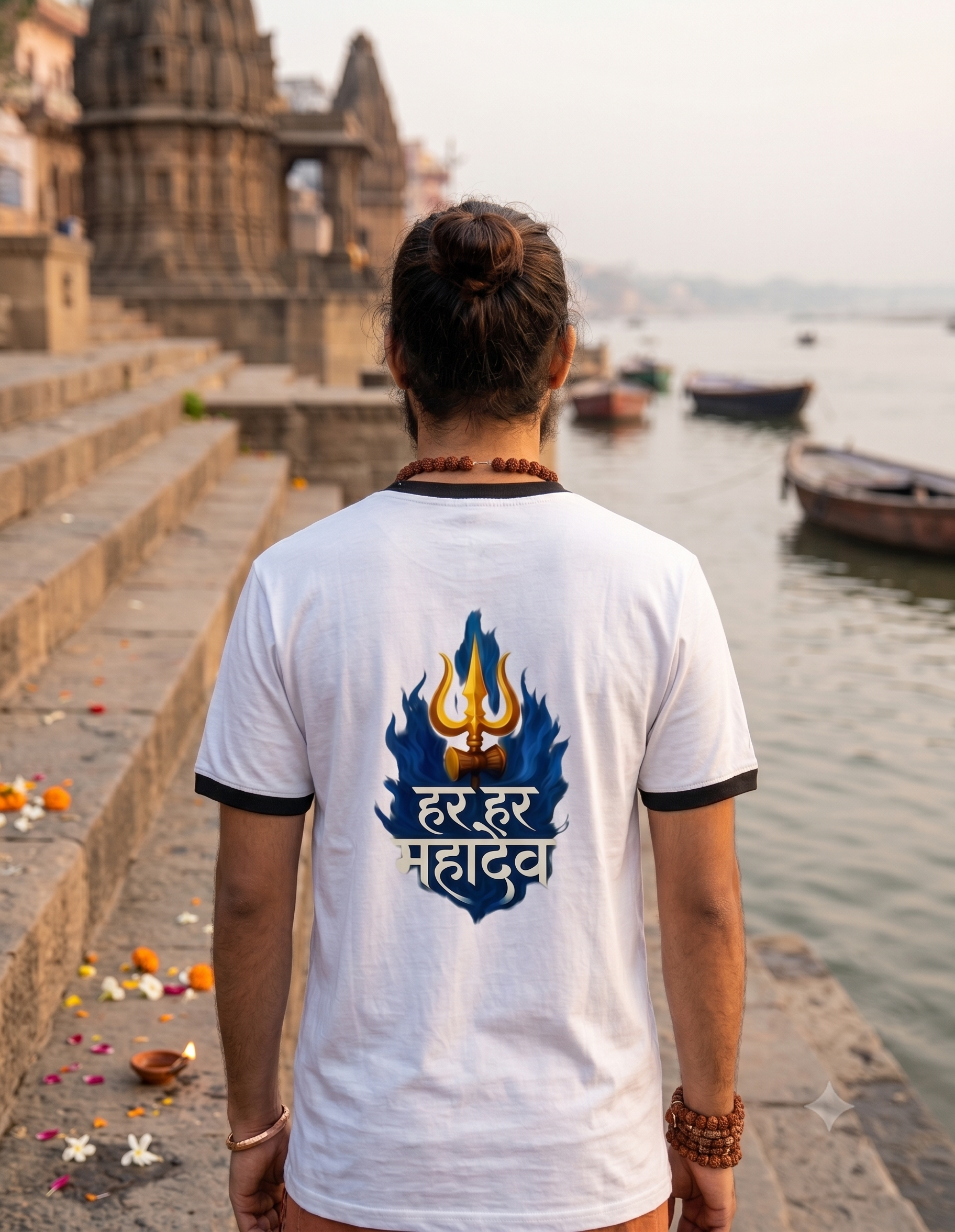 Shiv Bhagwan Printed T-shirt – Divine & Stylish Lord Shiva Apparel - Celebrate your devotion to Lord Shiva with our exclusive Shiv god Printed  tshirt