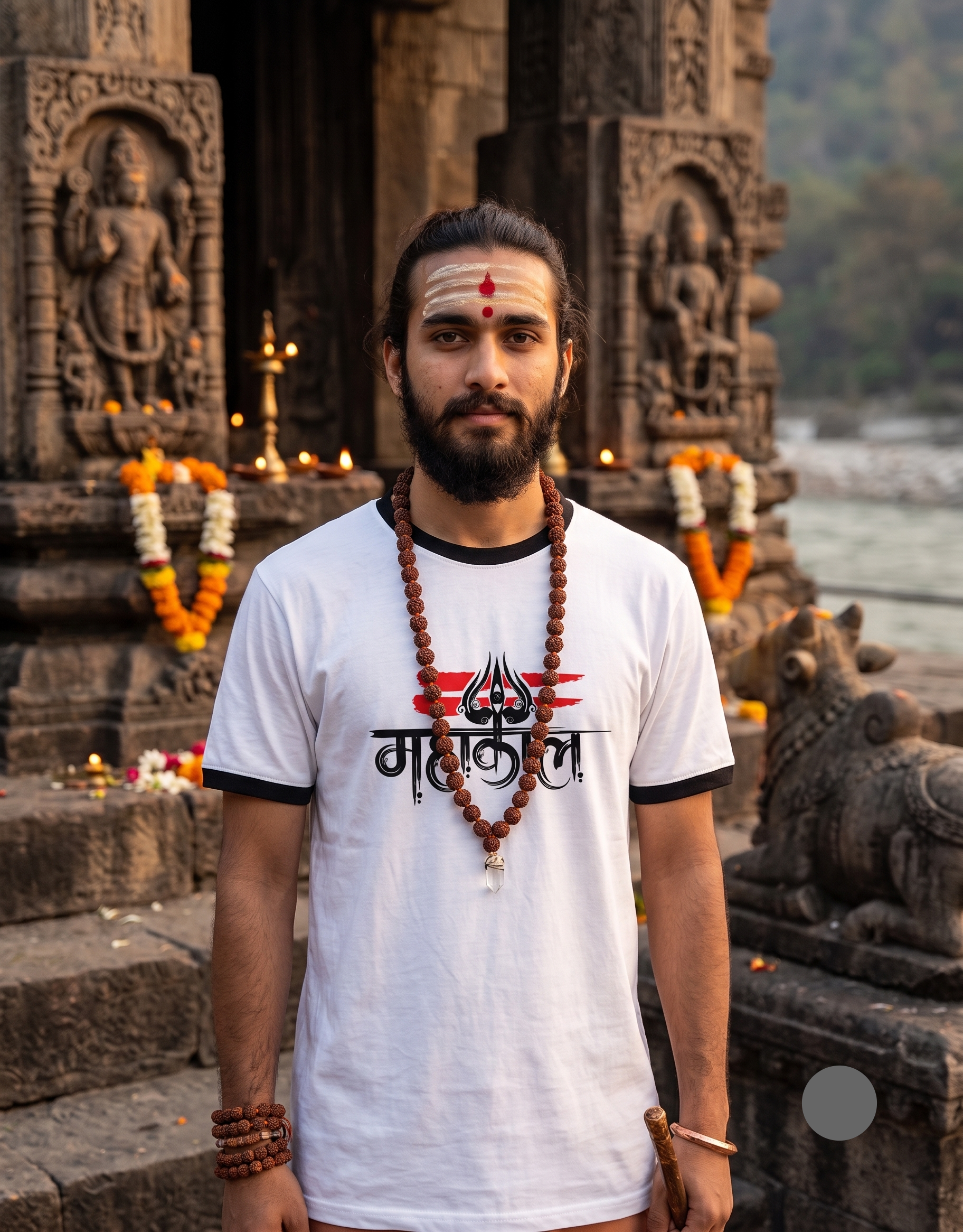 Shiv Bhagwan Printed T-shirt – Divine & Stylish Lord Shiva Apparel - Celebrate your devotion to Lord Shiva with our exclusive Shiv god Printed  tshirt